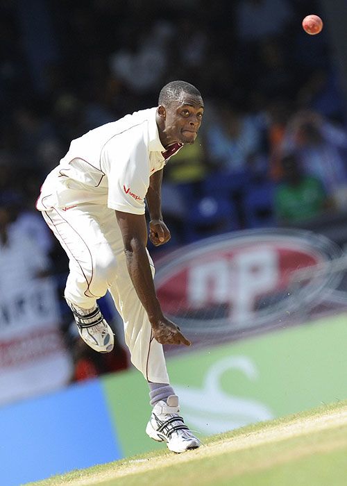 Daren Powell made the only breakthrough on the first morning in Trinidad