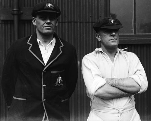 Bill Woodfull and Charles Macartney