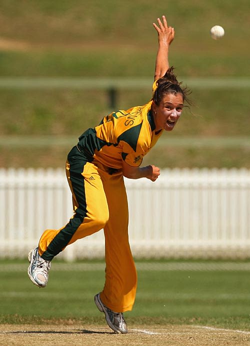 Sarah Andrews in action