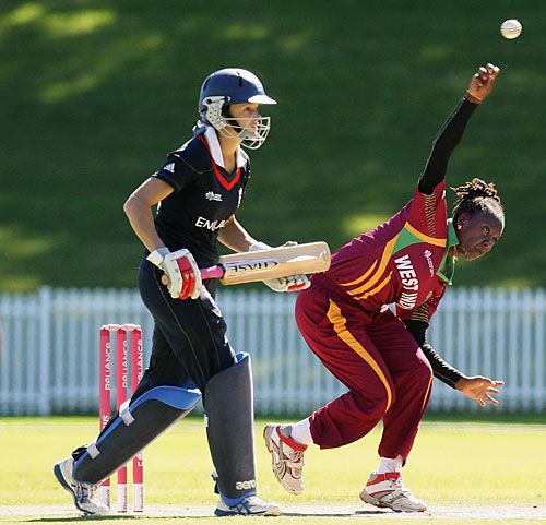 Danielle Small delivers the ball