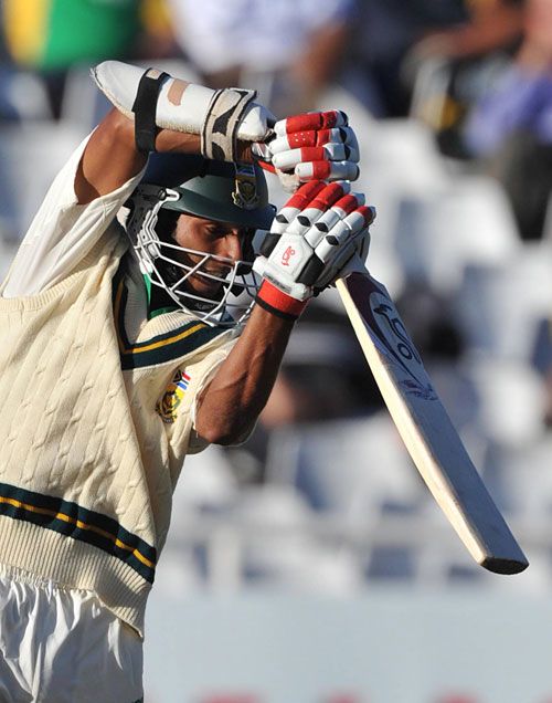The debutant Imraan Khan in action