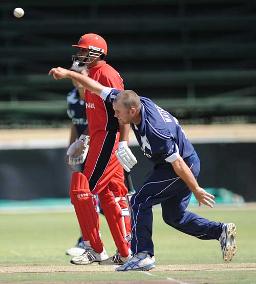 Scotland captain Ryan Watson in action during the heavy defeat against Canada