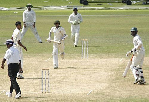 Saghir Hossain and Nasiruddin Faruque added 53 together for Bangladesh academy