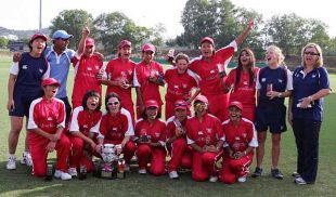 Hong Kong are the ACC Women's Twenty20 Champions after beating Thailand by 4 runs in thrilling final
