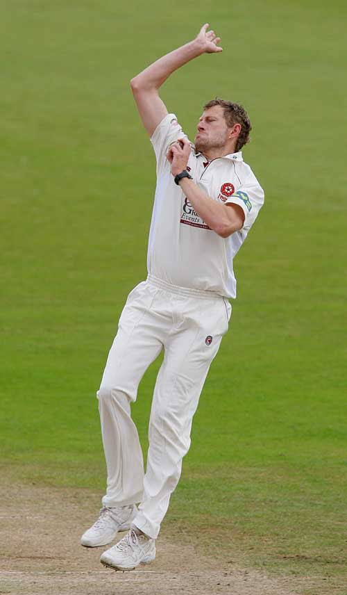 David Lucas ripped out the Gloucestershire top order