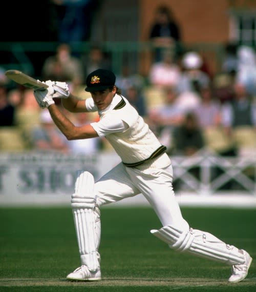 Wayne Phillips bats