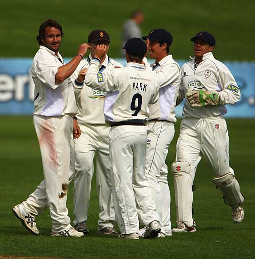 Steffan Jones took five wickets to help bowl out Kent