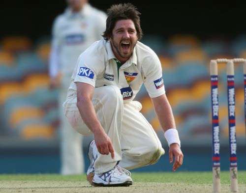 Brett Geeves picked up three wickets on the opening day