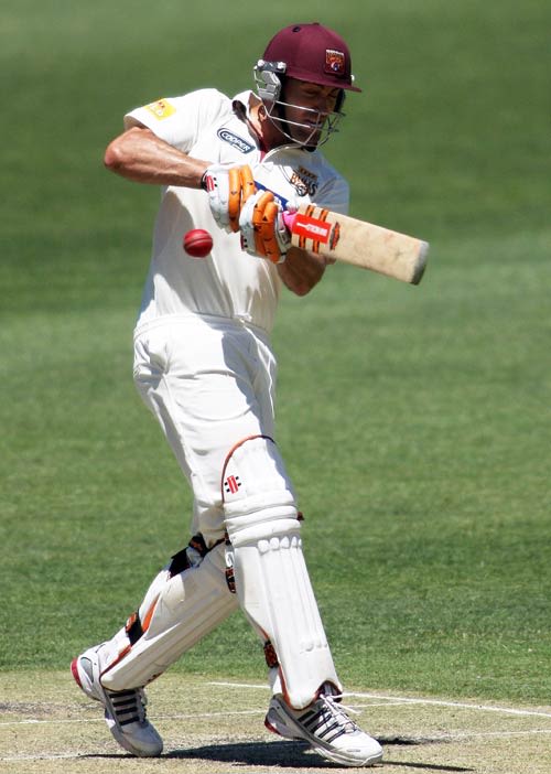 Glen Batticciotto pulls on his way to a half-century