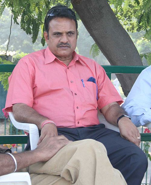 Yashpal Sharma watches proceedings