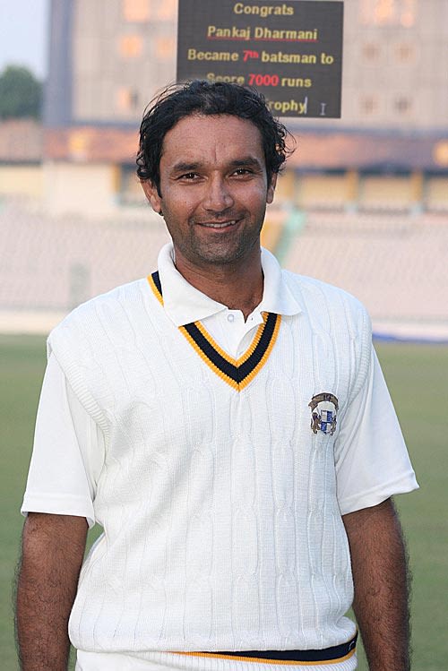 Pankaj Dharmani completed 7000 runs in the Ranji Trophy