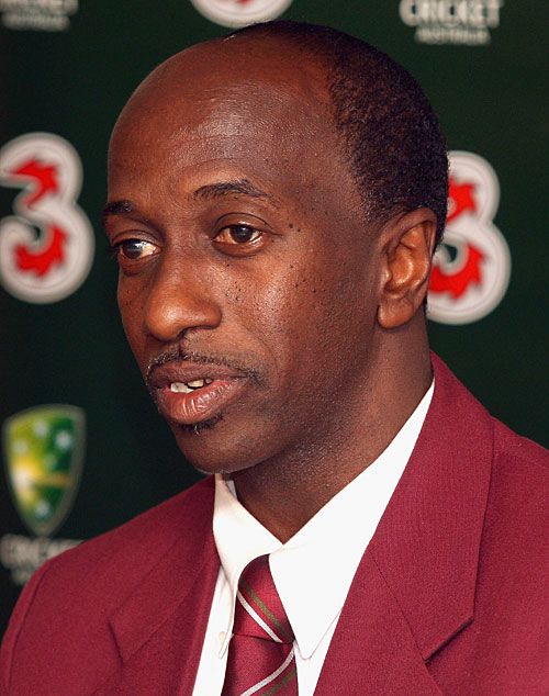 David Williams at a press conference