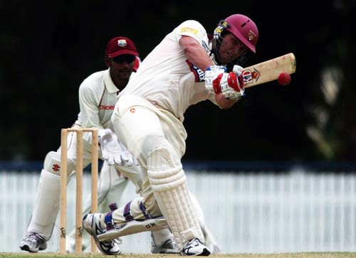 Nick Kruger attacks off the front foot