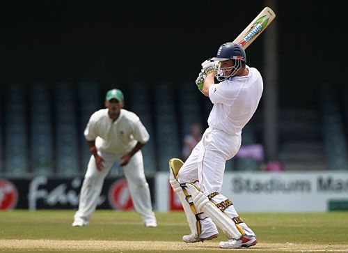 Strauss hundred builds strong England total