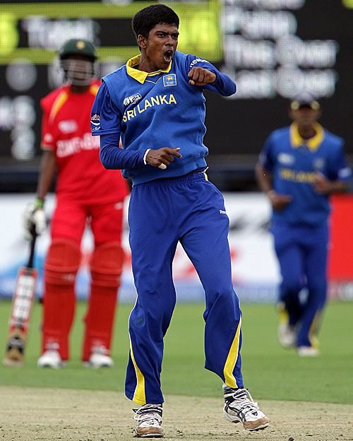 Charith Jayampathi wrecked Zimbabwe with 4 for 26