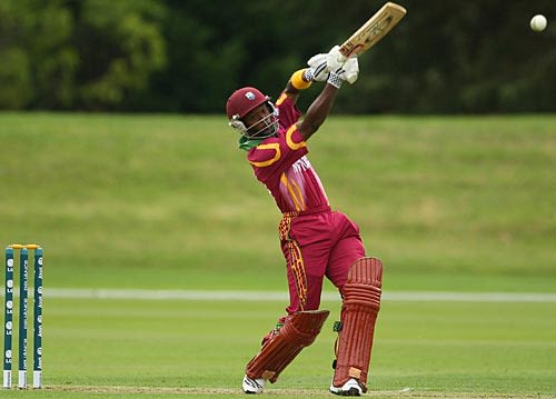 Andre Creary hits down the ground