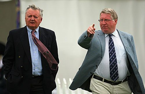 Camp David: David Morgan and David Collier take a walk around Village Green