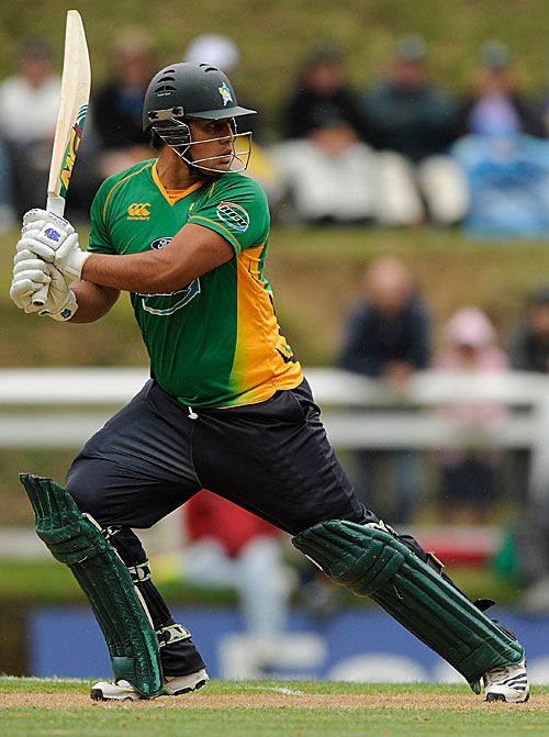 Kieran Noema-Barnett cuts during his 49