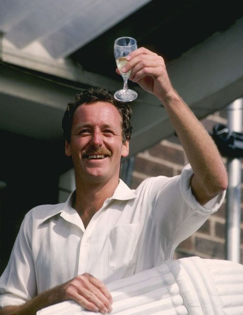 Jeremy Coney raises a glass