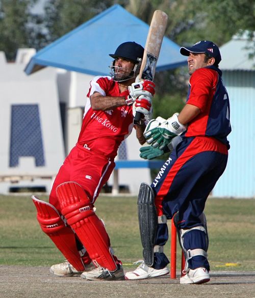 Hong Kong get title defense back on track with six wicket victory over Kuwait