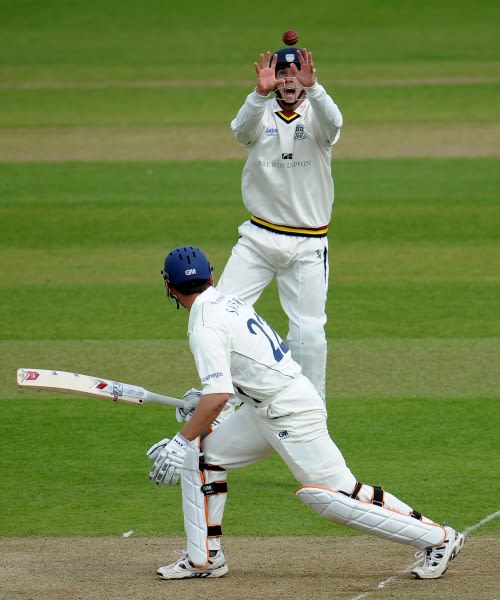 Joe Sayers is caught by Will Smith off the bowling of Ian Blackwell