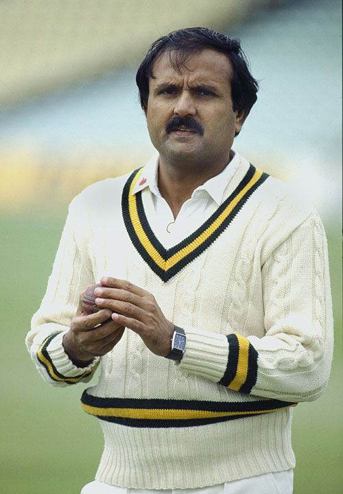 Iqbal Qasim at the nets