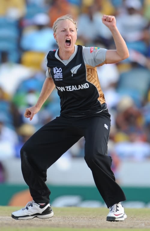 Sian Ruck had Australia in early strife with the wicket of opener Shelley Nitschke