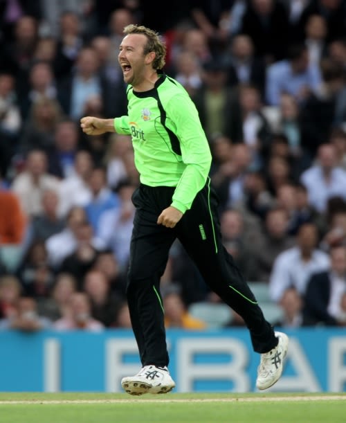 Chris Schofield picked up two wickets as ball dominated bat at The Oval
