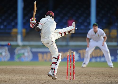 Nelon Pascal was the last man to go, bowled off a bottom edge, as South Africa completed victory