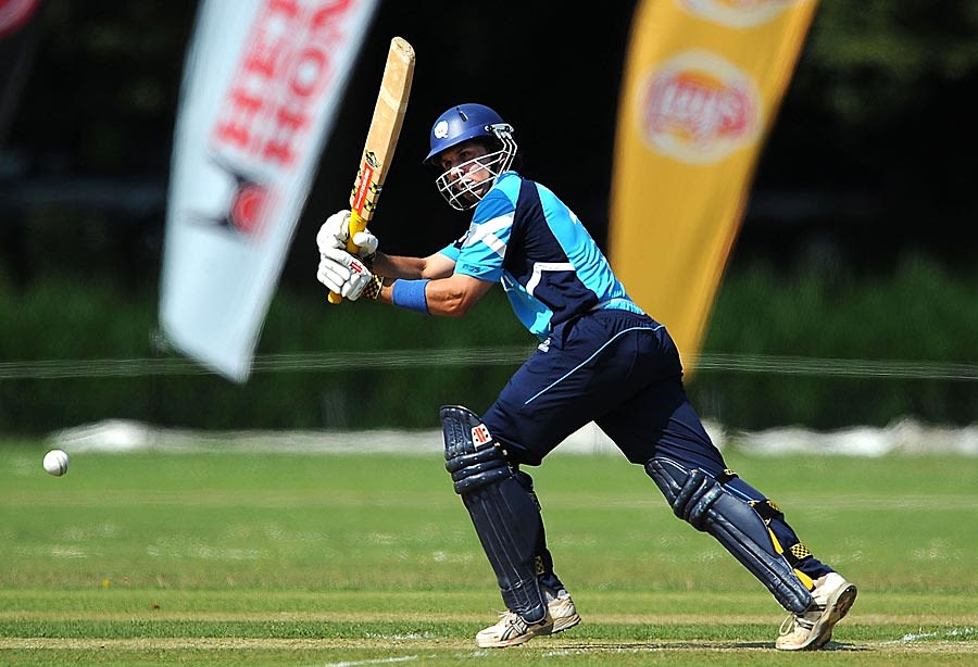 Fraser Watts plays through the on side