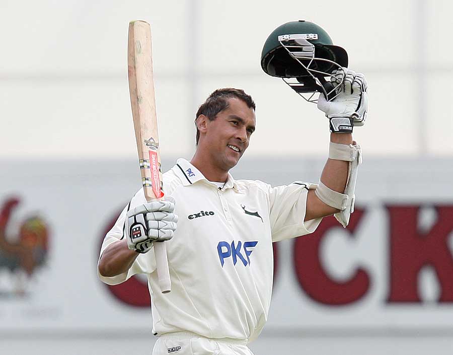 Mark Wagh scored an impressive hundred at Edgbaston