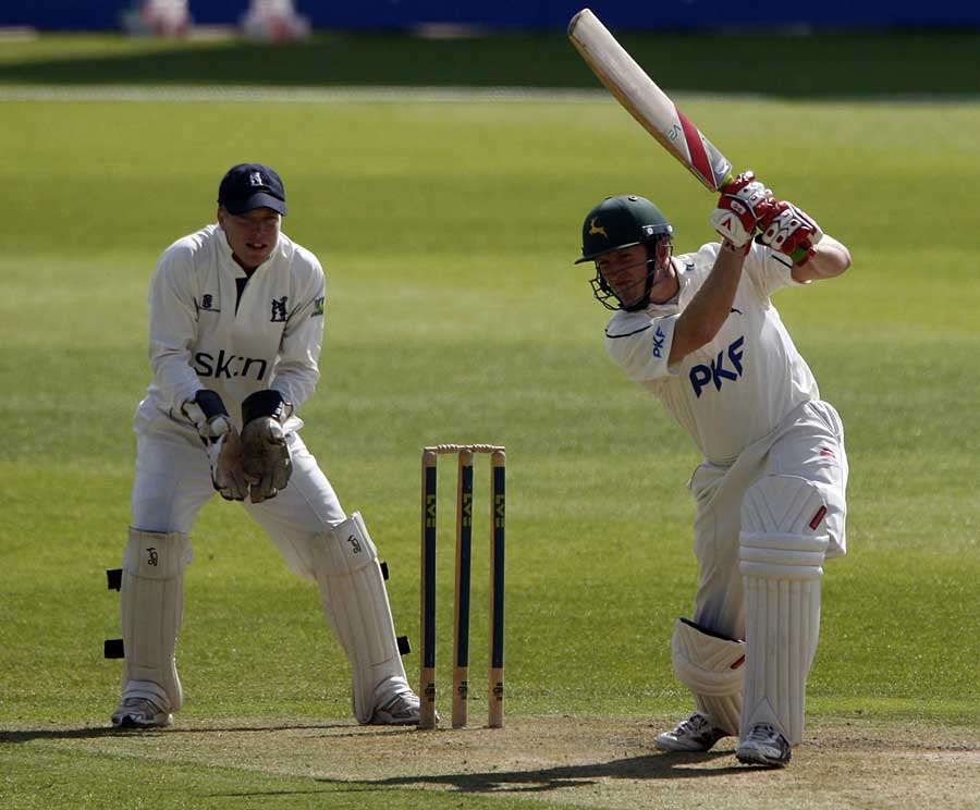 Ali Brown kept up Nottinghamshire's attacking mindset with 76