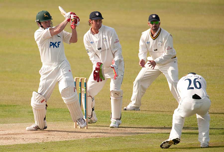 Ali Brown struck 52 to help Nottinghamshire's recovery