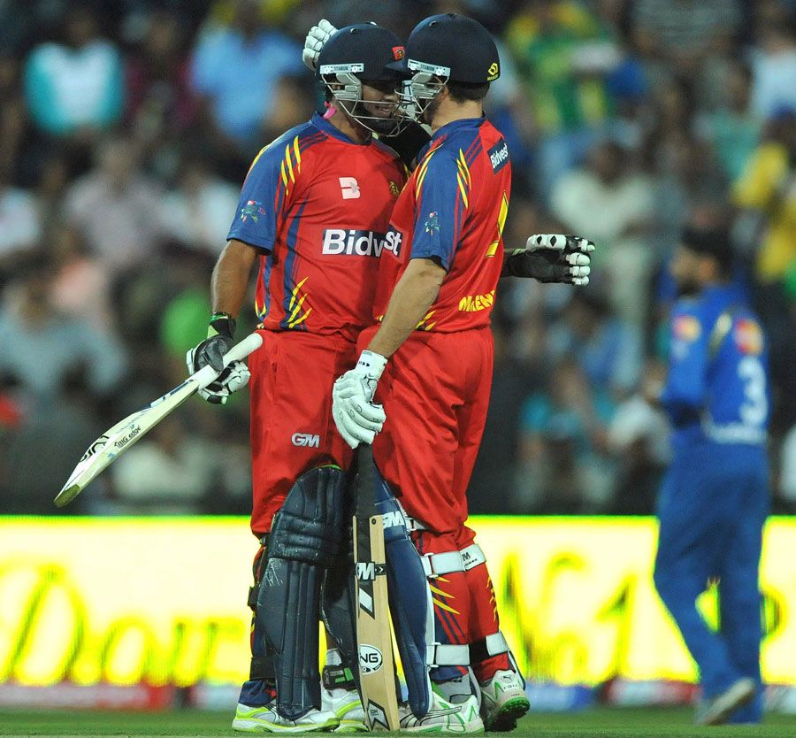 Jonathan Vandiar and Neil McKenzie during their 64-run stand