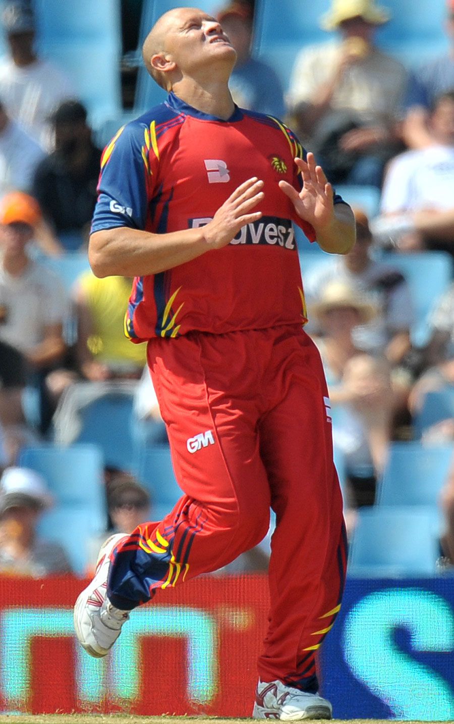 Ethan O'Reilly reacts after a close miss