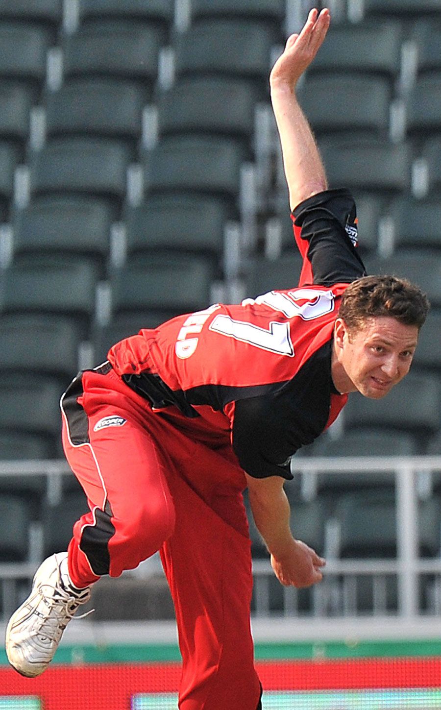 Jake Haberfield struck in the first over