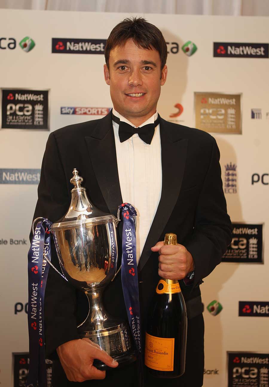 Neil Carter won the PCA Player of the Year award