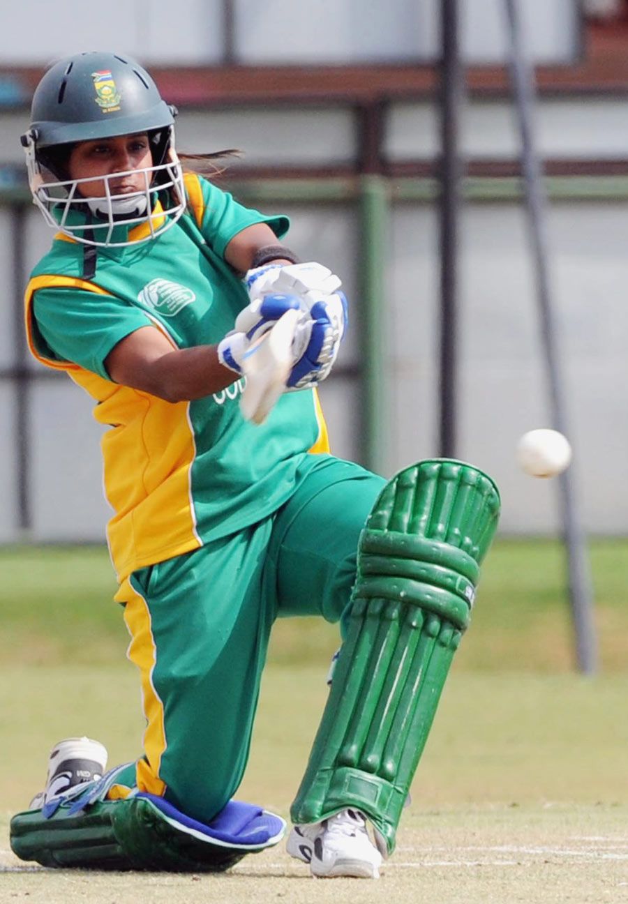 South African opener Trisha Chetty made an unbeaten 46