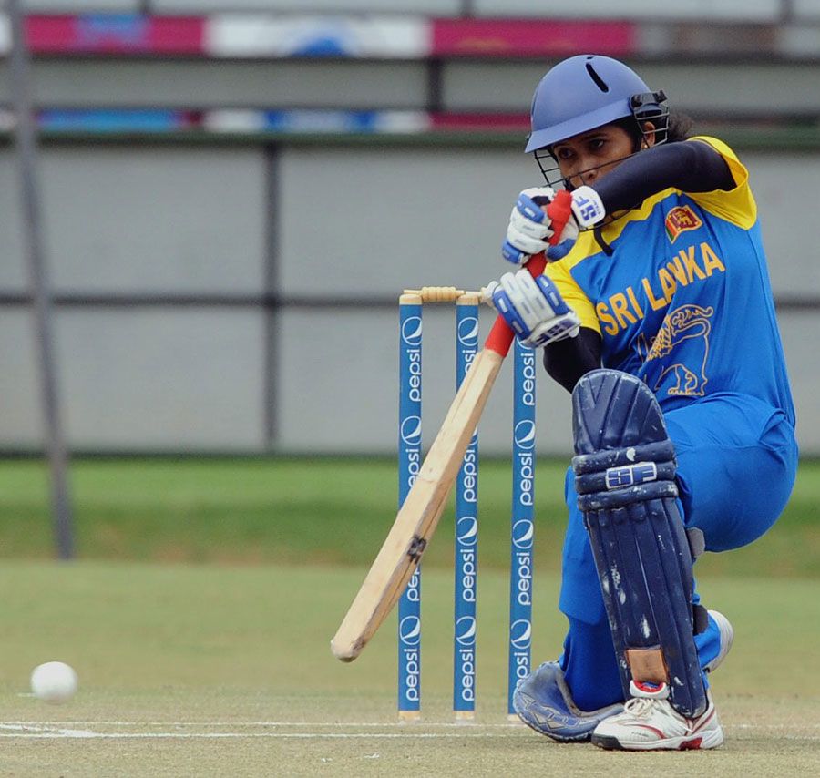 Inoka Galagedara's run-a-ball 42 steered Sri Lanka to victory