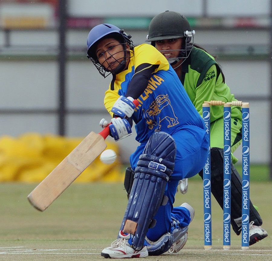 Inoka Galagedara struck six boundaries in her Player-of-the-Match winning effort