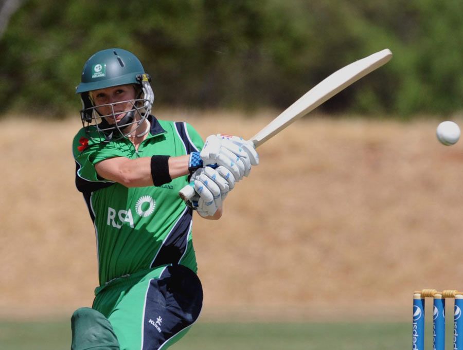 Ireland's batsman Nikki Symmons smashed 86 off 48 deliveries