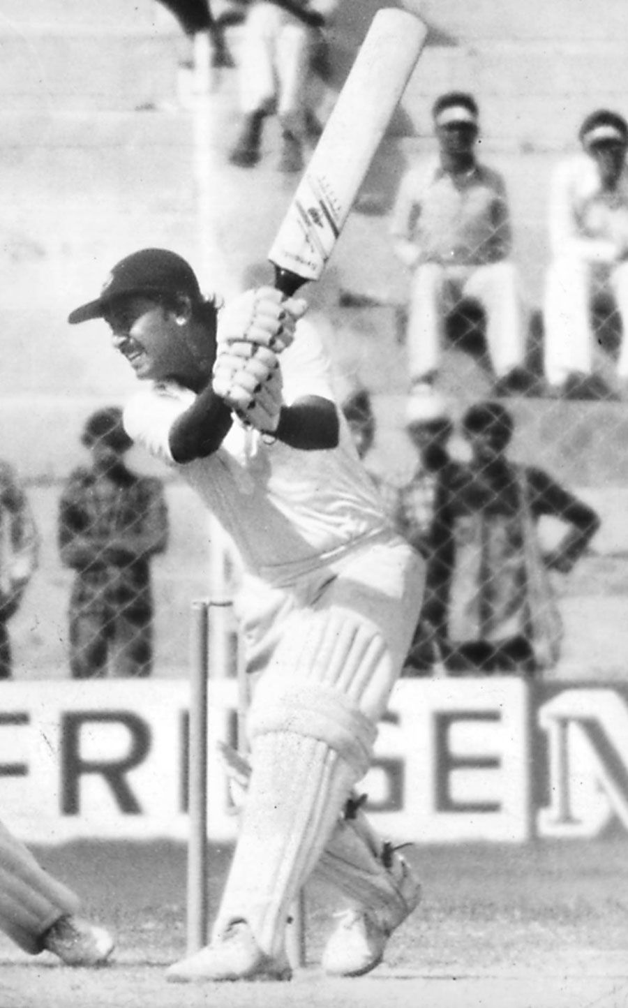 TE Srinivasan drives
