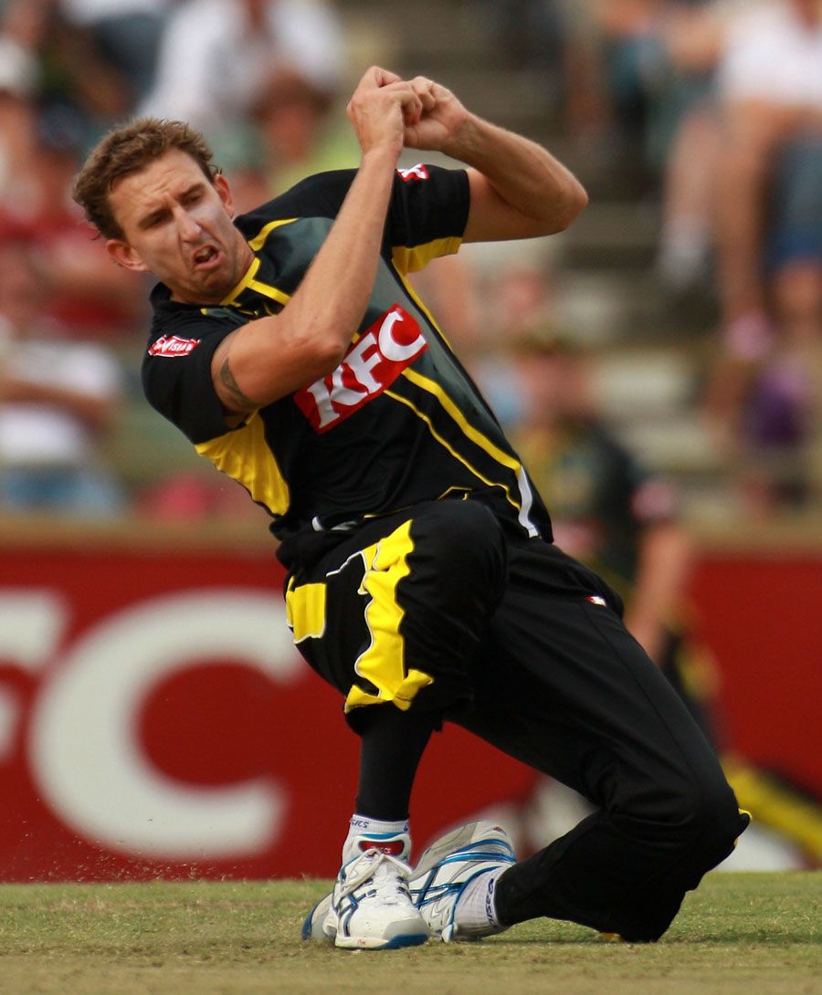 Brett Dorey took three wickets in his four overs