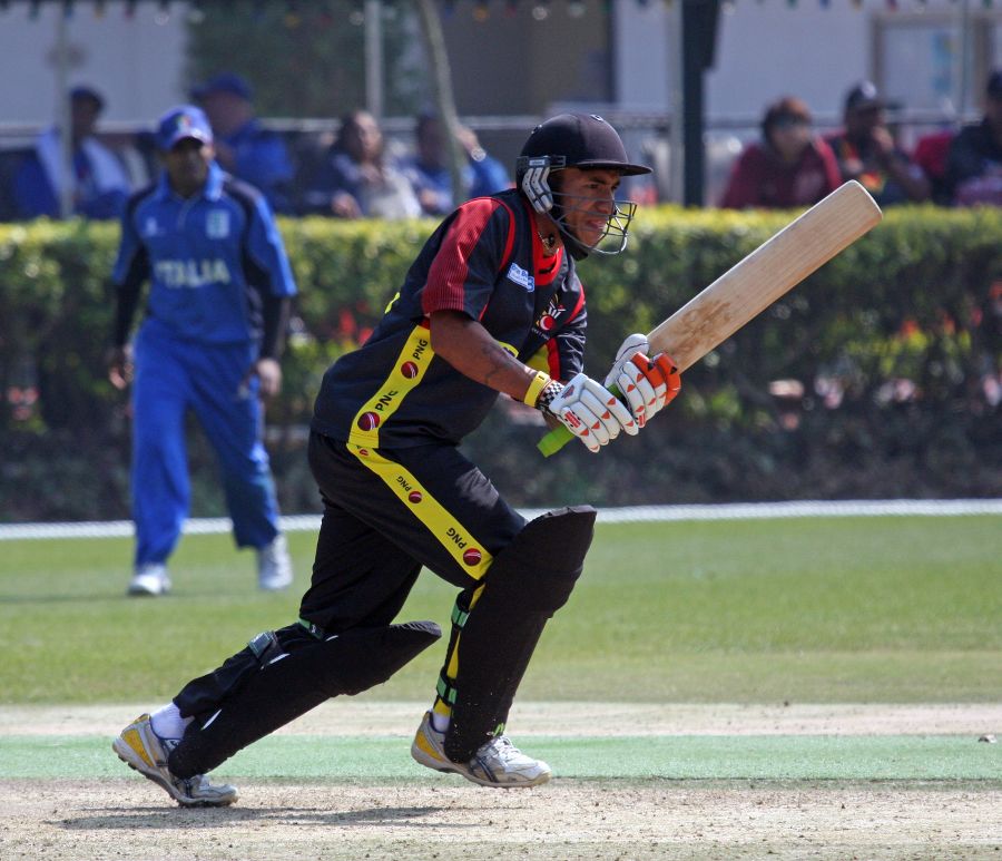 Jason Kila top-scored with 46 for Papua New Guinea