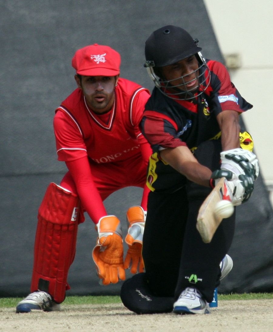 Chris Amini top-scored for Papua New Guinea with 60