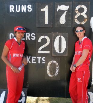 Hong Kong get their title defence back on track after thrashing Oman by 133 runs