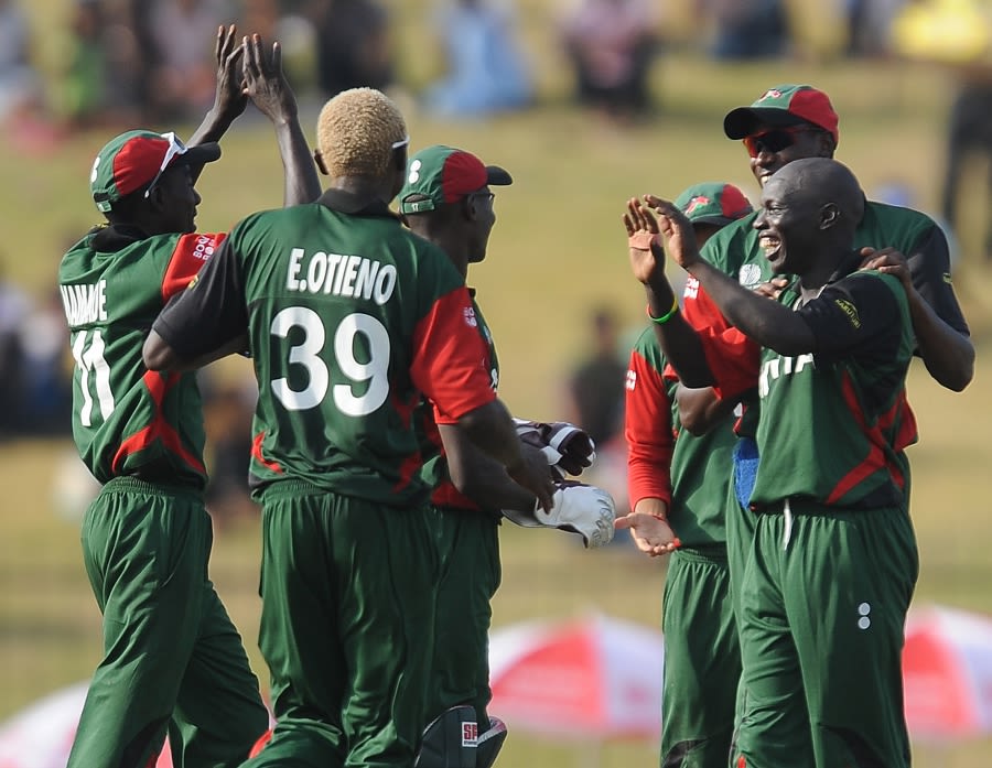 Shem Ngoche had Kamran Akmal stumped for 55
