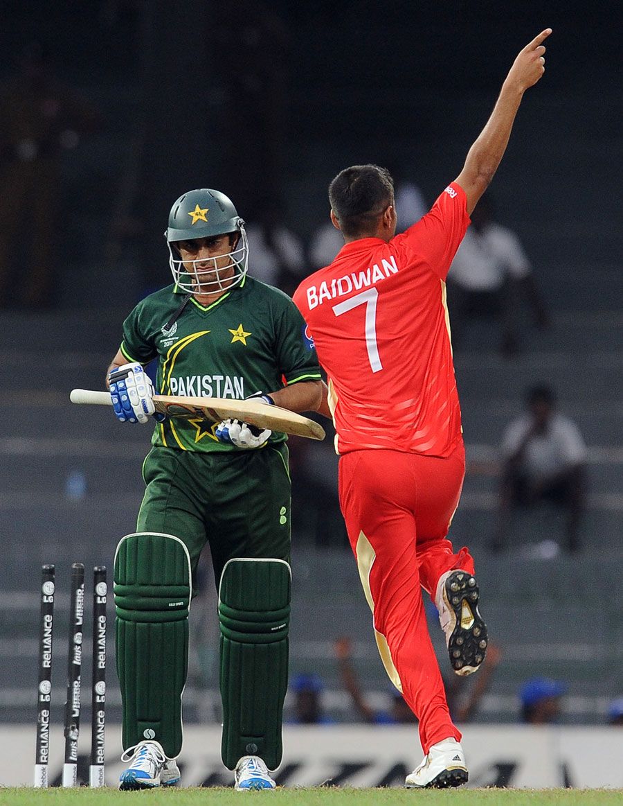 Harvir Baidwan gets rid of Saeed Ajmal