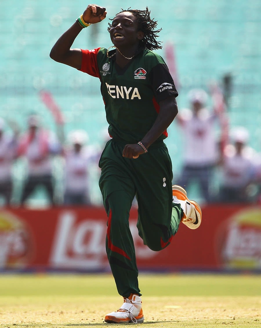 Nehemiah Odhiambo struck an early blow