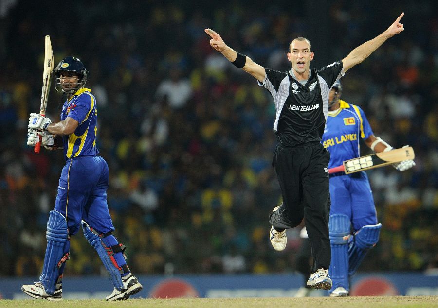 When Andy McKay removed Kumar Sangakkara for 54, New Zealand were back in the game